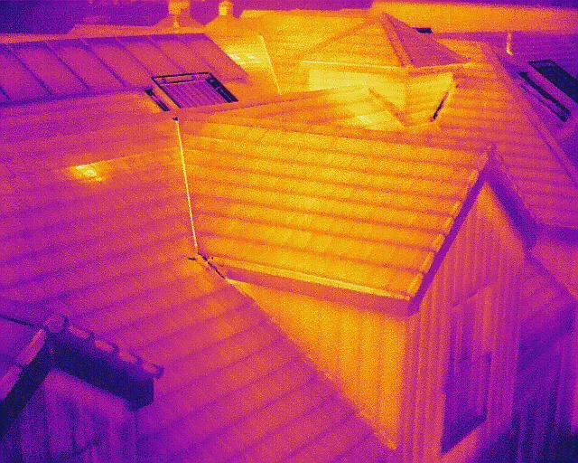 Thermal Imaging Roof Survey Image Scunthorpe